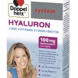 ХИАЛУРОН 30 капсули ДОПЕЛХЕРЦ СИСТЕМ | HYALURON 30 caps DOPPELHERZ SYSTEM