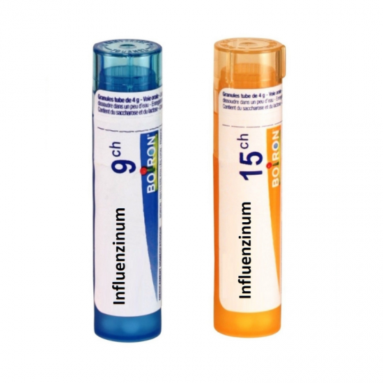 ИНФЛУЕНЦИНУМ 9CH, 15CH, 30CH гранули 4гр. БОАРОН | INFLUENZINUM 9CH, 15CH, 30CH pillules 4g BOIRON