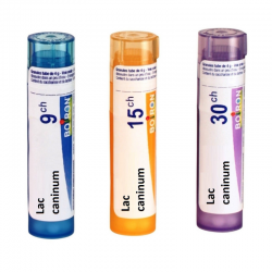 ЛАК КАНИНУМ 9CH, 15CH, 30CH гранули 4гр. БОАРОН | LAC CANINUM 9CH, 15CH, 30CH pillules 4g BOIRON