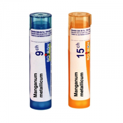 МАНГАНИУМ МЕТАЛИКУМ 9CH, 15CH гранули 4гр. БОАРОН | MANGANUM METALLICUM 9CH, 15CH pillules 4g BOIRON