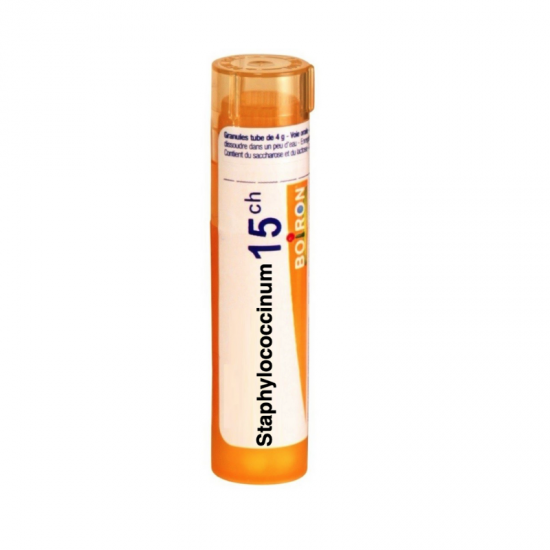 СТАФИЛОКОКЦИНУМ 15CH гранули 4гр. БОАРОН | STAPHYLOCOCCINUM 15CH pillules 4g BOIRON