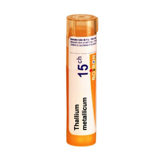 ТАЛИУМ МЕТАЛИКУМ 15CH гранули 4гр. БОАРОН | THALLIUM METALLICUM 15CH pillules 4g BOIRON