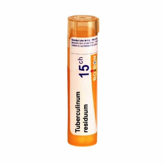 ТУБЕРКУЛИНУМ РЕЗИДУУМ 15CH гранули 4гр. БОАРОН | TUBERCULINUM RESIDUM 15CH pillules 4g BOIRON