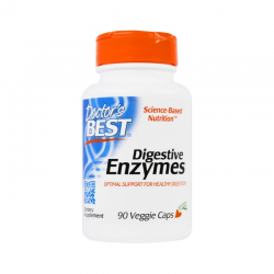 ХРАНОСМИЛАТЕЛНИ ЕНЗИМИ х 90 капсули ДОКТОРС БЕСТ | DIGESTIVE ENZYMES veg caps 90s DOCTOR'S BEST