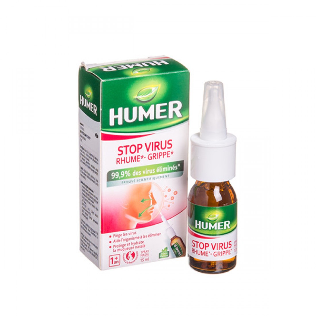 Humer Tab ХЮМЕР СТОП ВИРУС спрей за нос 15мл | HUMER STOP VIRUS Nasal spray 15ml