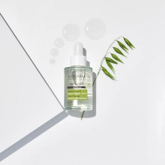 А-ДЕРМА БИОЛОДЖИ ХИАЛУ серум 3в1 30мл | A-DERMA BIOLOGY HYALU Serum 3in1 30ml