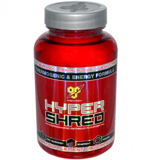 ХИПЕРШРЕД капсули 90бр. БСН | HYPERSHRED caps 90s BSN