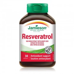 РЕСВЕРАТРОЛ капсули 30бр ДЖЕЙМИСЪН | RESVERATROL caps 30s JAMIESON