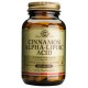 КАНЕЛА И АЛФА-ЛИПОЕВА КИСЕЛИНА 60 таблетки СОЛГАР | CINNAMON-ALPHA LIPOIC ACID 60 tabs SOLGAR