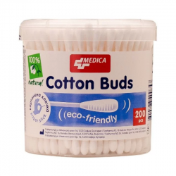 Клечки за уши x 200бр МЕДИКА | Cotton buds x 200s MEDICA