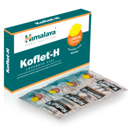 КОФЛЕТ С пчелен мед и вкус на лимон, бонбони 12бр ХИМАЛАЯ | KOFLET With honey and lemon flavour , candies 12s HIMALAYA