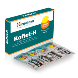 КОФЛЕТ С пчелен мед и вкус на лимон, бонбони 12бр ХИМАЛАЯ | KOFLET With honey and lemon flavour , candies 12s HIMALAYA