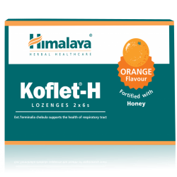 КОФЛЕТ С пчелен мед и вкус на портокал, бонбони 12бр ХИМАЛАЯ | KOFLET With honey and orange flavour, candies 12s HIMALAYA