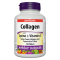 КОЛАГЕН 500мг + ЛИЗИН + ВИТАМИН Ц 120 бр. таблетки УЕБЪР НАТУРАЛС | COLLAGEN 500mg + LYSINE + VITAMIN C 120s tabs WEBBER NATURALS
