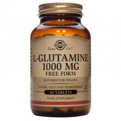 Л-ГЛУТАМИН 1000мг таблетки 60бр. СОЛГАР | L-GLUTAMINE 1000mg tabs 60s SOLGAR