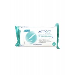 ЛАКТАЦИД Мокри кърпи за интимни хигиена АНТИБАКТЕРИАЛНИ 15бр | LACTACYD ANTIBACTERIENNE Intimate wipes 15s