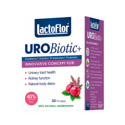 ЛАКТОФЛОР УроБиотик 30бр. капсули КЕНДИ | LACTOFLOR UroBiotic 30s caps KENDY