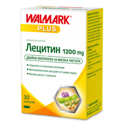 ЛЕЦИТИН 1200мг 30 капсули ВАЛМАРК | LECITIN 1200mg 30 caps WALMARK