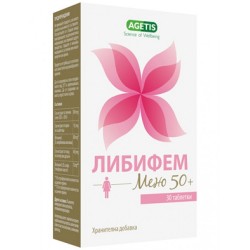 ЛИБИФЕМ МЕНО 50+ таблетки при интимен дискомфорт х 30 бр | LIBIFEMЕ MENO 50+ tablets 30s