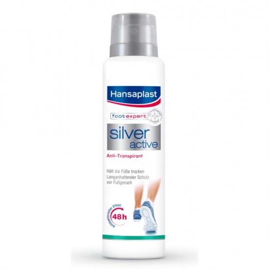 ХАНЗАПЛАСТ СИЛВЪР АКТИВ Спрей за крака 150мл | HANSAPLAST SILVER ACTIVE Spray foot 150ml