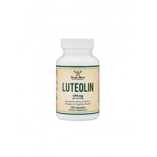 Лутеолин капсули 100 мг x 120 бр Дабъл Ууд | Luteolin caps 100 mg x 120 s Double Wood