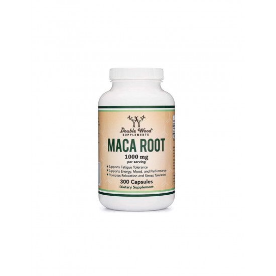 Корен от мака капсули x 300 бр Дабъл Ууд | Maca Root caps x 300 s Double Wood