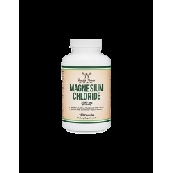 Магнезий (хлорид) 1000мг капсули x 180 бр Дабъл Ууд | Magnesium chloride caps x 180 s Double Wood