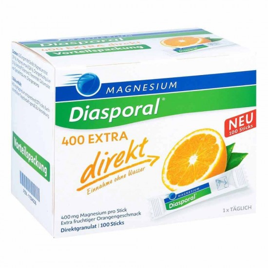МАГНЕЗИЕВ ДИАСПОРАЛ ДИРЕКТ 400мг сашета 20бр. | MAGNESIUM DIASPORAL DIRECT 400mg powder for oral solution, sachets 20s