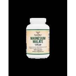 Магнезий малат 500мг капсули x 420 бр Дабъл Ууд | Magnesium malate caps x 420 s Double Wood