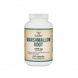 Бяла ружа (корен) капсули x 210 бр Дабъл Ууд | Marshmallow root caps x 210 s Double Wood