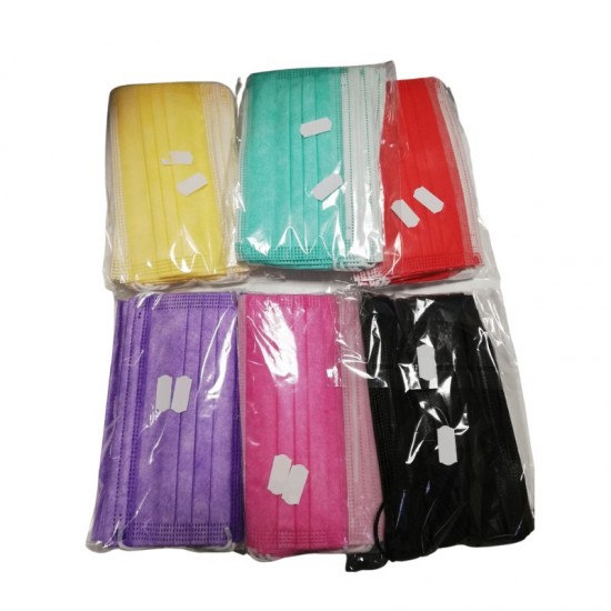 ПРЕДПАЗНА МАСКА ЗА ЛИЦЕ за еднократна употреба, плик x 10бр | PROTECTIVE FACE MASK x10s