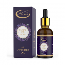 Масло за лице за суха кожа с ЛАВАНДУЛА 30мл РИВАНА | Facial oil for dry oil with LAVENDER OIL 30ml RIVANA
