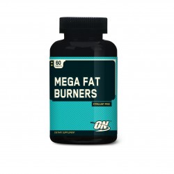 МЕГА ФЕТ БЪРНЪР таблетки 60 бр. ОПТИМУМ НУТРИШЪН | MEGA FAT BURNER tabs 60s OPTIMUM NUTRITION