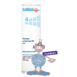 ШУСЛЕРОВА СОЛ №4 Калиум хлоратум D4 MАЗ/МЕХЛЕМ 50гр | DR. SHUESSLER SALTS N4 Kalium chloratum unguent/ointment 50гр