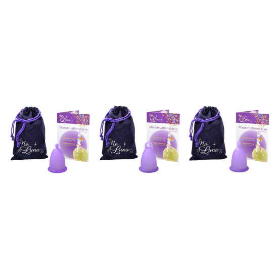 МЕЛУНА Менструална чашка размер L 34мл | MELUNA Menstrual cup size L 34ml
