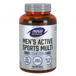 МЪЖКИ СПОРТНИ МУЛТИВИТАМИНИ ЕКСТРИЙМ меки капс. 180 НАУ ФУУДС | MENS EXTREME SPORTS MULTIVITAMIN softgels 180s NOW FOODS
