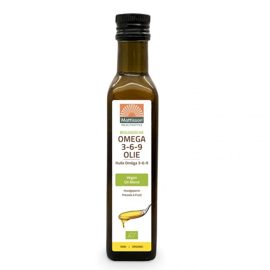 Веган Омега-3-6-9 x 250 мл МАТИСЪН ХЕЛТСТАЙЛ | Biologische Omega-3-6-9 x 250 ml MATTISSON HEALTHSTYLE