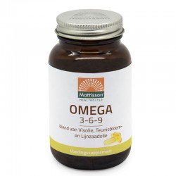 Омега 3-6-9 x 60 капсули МАТИСЪН ХЕЛТСТАЙЛ | Omega 3-6-9 x 60 caps MATTISSON HEALTHSTYLE