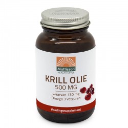 Масло от Крил x 60 капсули МАТИСЪН ХЕЛТСТАЙЛ | Krill Olie x 60 caps MATTISSON HEALTHSTYLE