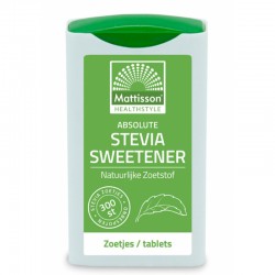 Стевия x 300 таблетки МАТИСЪН ХЕЛТСТАЙЛ | Absolute Stevia Sweetener Zoetjes x 300 tabs MATTISSON HEALTHSTYLE