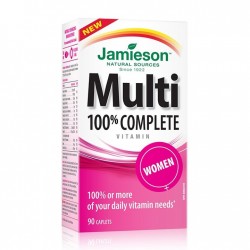 МУЛТИ МУЛТИВИТАМИНИ ЗА ЖЕНИ капсули 25бр или 90бр. ДЖЕЙМИСЪН | MULTI MULTIVITAMINS FOR WOMEN softgel caps 25s or 90s JAMIESON