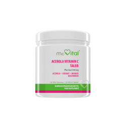 Витамин С + Aцерола и Aкай McVital x 120 таблетки ВИТАБЕЙ | Acerola Vitamin C Taler plus Acai McVital x 120 tabs VITABAY