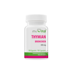 Мащерка 400 мг McVital x 90 капсули ВИТАБЕЙ | Thymian Bronchien 400 mg McVital x 90 caps VITABAY