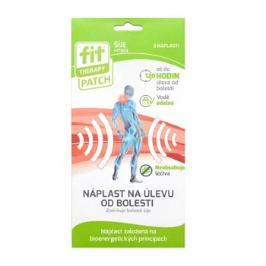 ОБЕЗБОЛЯВАЩ ПЛАСТИР за ВРАТ 3бр ФИТ ТЕРАПИ | Pain Relieving Patches For The Neck 3s FIT THERAPY