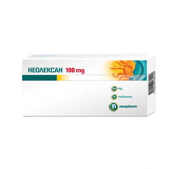 НЕОЛЕКСАН 100мг таблетки x 30бр НЕОФАРМ | NEOLEXAN 100mg tabs x 30s NEOPHARM