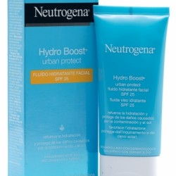 НЕУТРОГЕНА ХИДРО БУУСТ Ърбан протект флуид за лице SPF25 50мл | NEUTROGENA HYDRO BOOST Urban protect moisturizing facial fluid SPF25 50ml