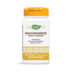 НИАЦИНАМИД 500мг. 100бр. капсули НЕЙЧЪР'С УЕЙ | NIACINAMIDE 500mg 100s caps NATURE'S WAY