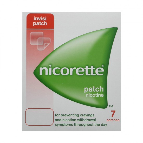 НИКОРЕТ ИНВИЗИПАЧ 10мг. пластир 7бр. | NICORETTE INVISIPATCH 10mg/16h patch 7pc