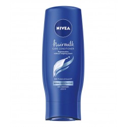 НИВЕА ХЕЪРМИЛК Балсам за нормално плътна, суха и увредена коса 200мл | NIVEA HAIRMILK Conditioner for normal hair structure, dry and damaged hair 200ml