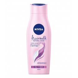 НИВЕА ХЕЪРМИЛК Шампоан за блясък за изтощена коса 400мл | NIVEA HAIRMILK Shampoo for natural shine, dull and tired hair 400ml